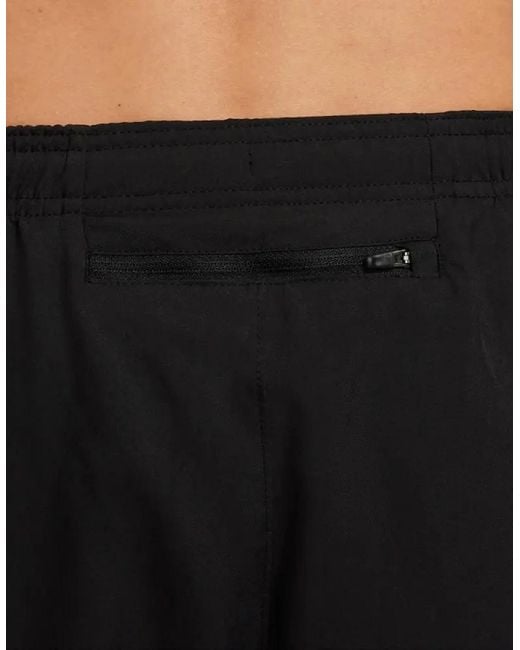 Nike Black Challenger Dri-Fit Woven Running Trousers for men