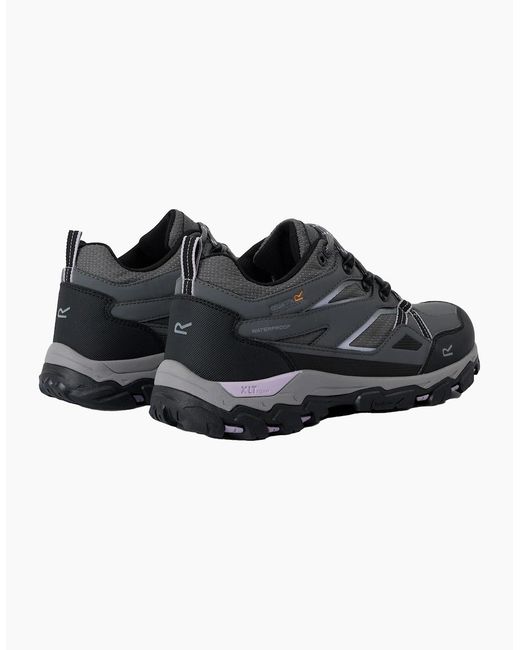 Regatta Gray Ladies Holcombe Iii Low Walking Shoes