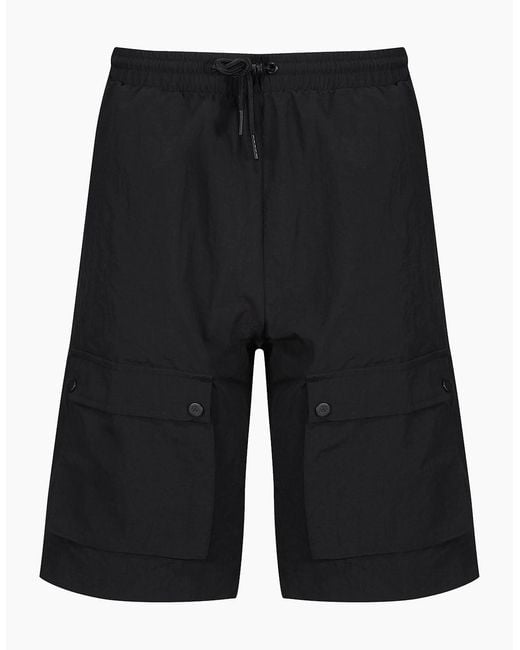 Kappa Black Banda Efar Shorts for men