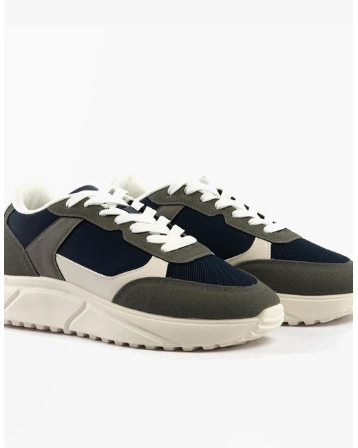 Jack & Jones Gray Aspire Trainers Castlerock for men