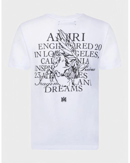 Amiri White Precious Memories Tee
