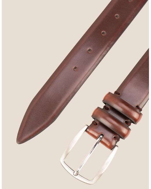 Oswin Hyde Orange Gavin Belt for men
