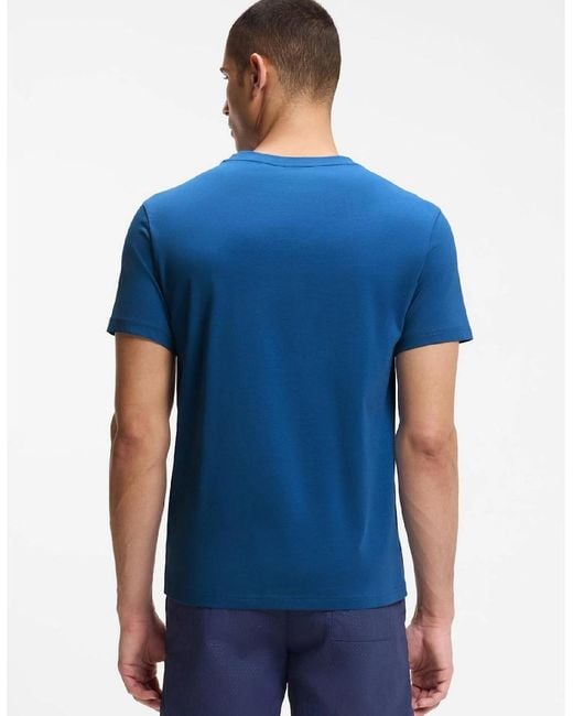 Boss Blue T-Shirt Rn 10249533 01 for men