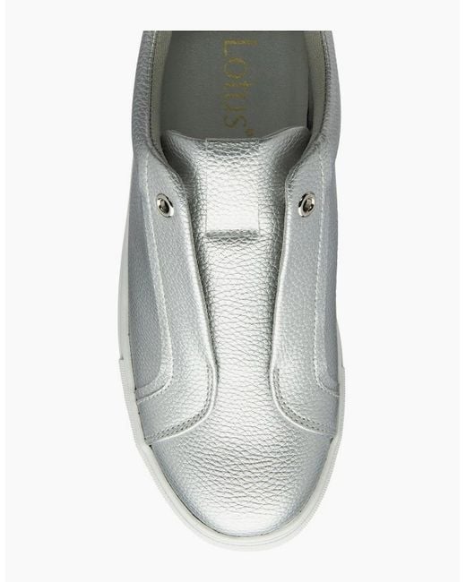 Lotus Metallic Leon Trainers