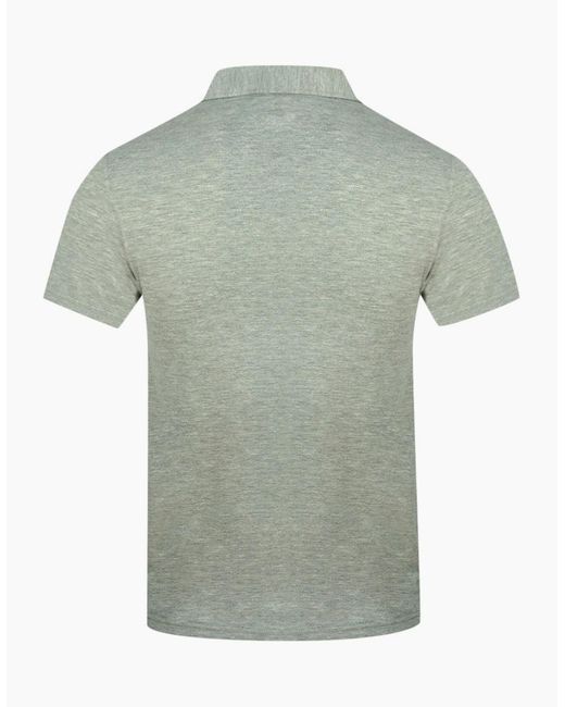 Aquascutum Green Aldis Crest Chest Logo Polo Shirt for men
