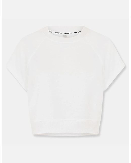 DKNY White Logo Pullover