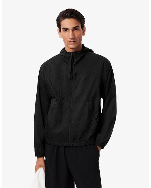 Lacoste Black Rainjacket for men