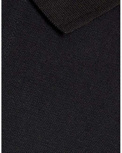 Lyle & Scott Black Sports Polo Shirt for men