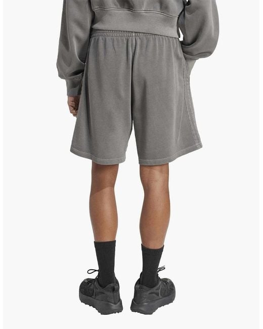 Adidas Gray A Szn Washed 8 Inch Shorts for men