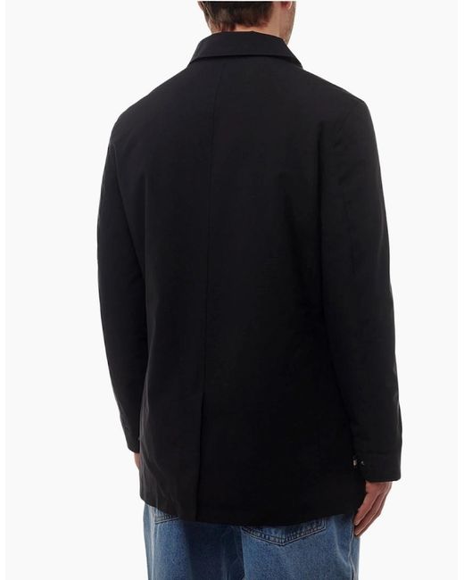 Aquascutum Blue Active Shell Active Mid Trench Jacket for men
