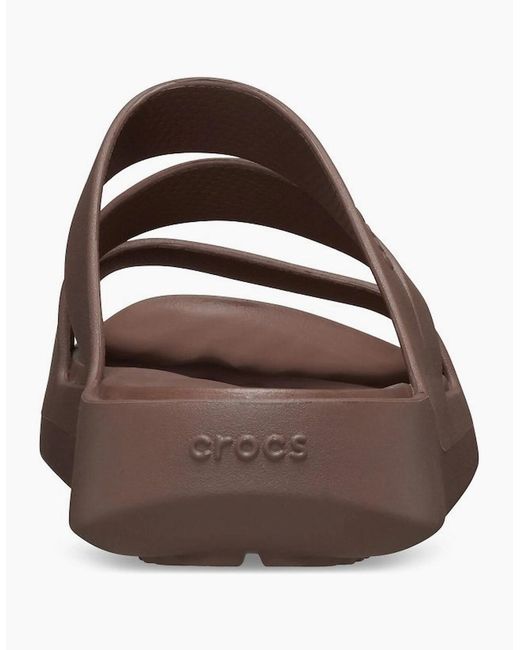 CROCSTM Brown Getaway Strappy Sandals