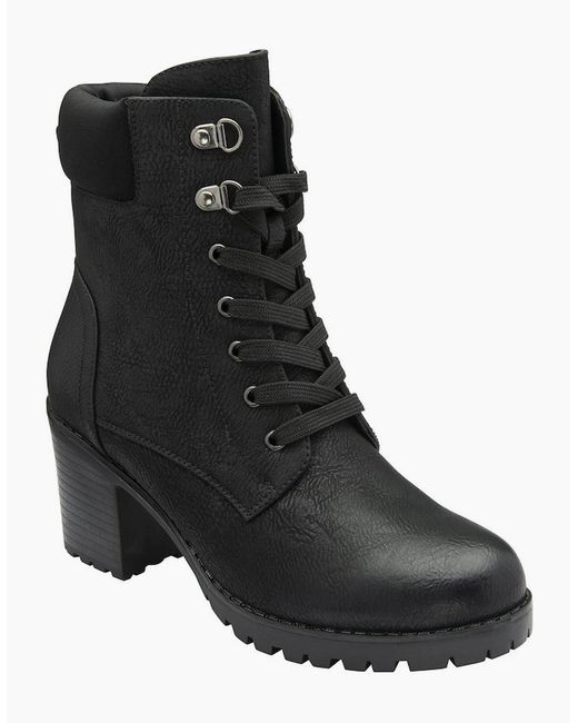 Lotus Black Gene Ankle Boots