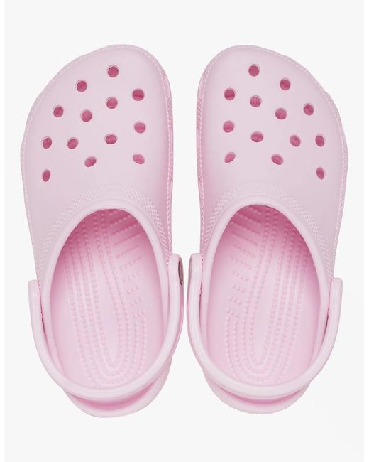 CROCSTM Pink 10001-6Zw Classic Clogs Milk