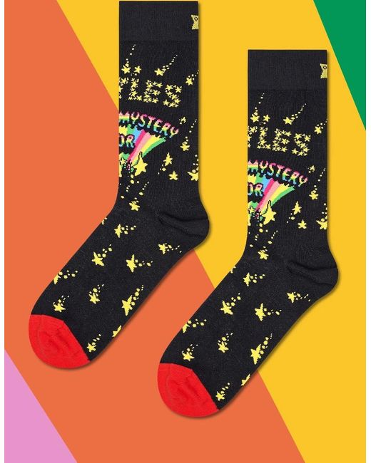 Happy Socks Black The Beatles Magical Mystery Tour Socks