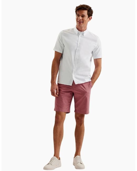 Ted Baker White Aldgte Regular Premium Oxford Shirt for men