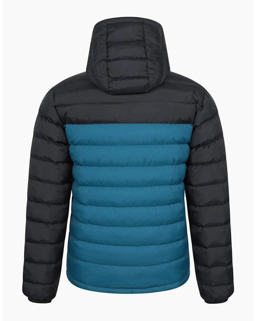 Mountain Warehouse Blue Seasons Ii Camo Padded Jacket for men