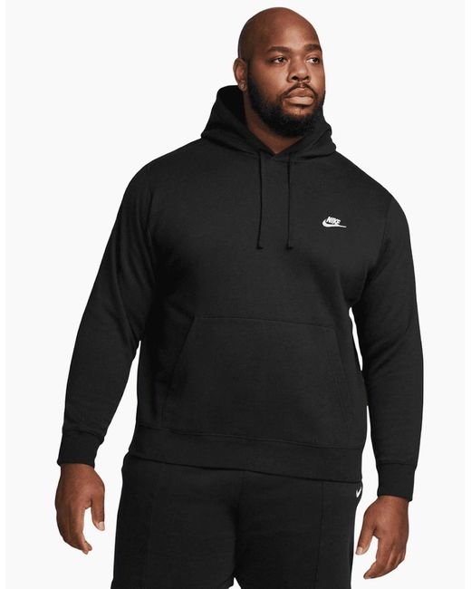 Nike Black Adult Sportswear Club Hoodie