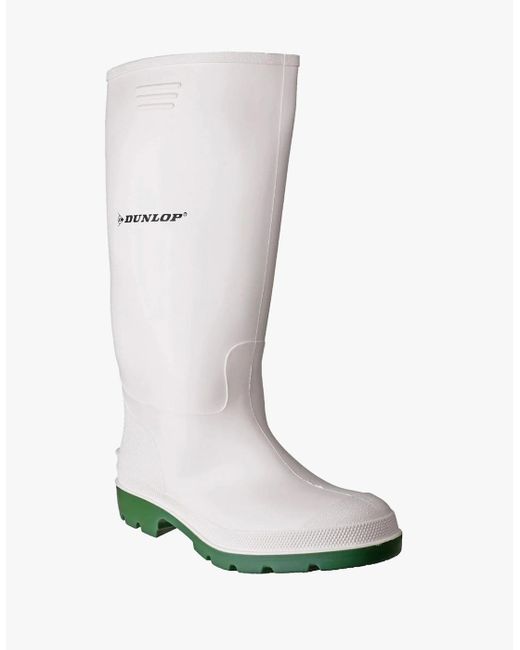 Dunlop Gray Pricemastor Wellington Boots for men