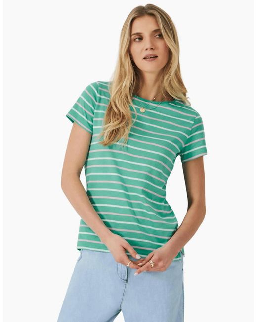 Crew Blue Breton T-Shirt