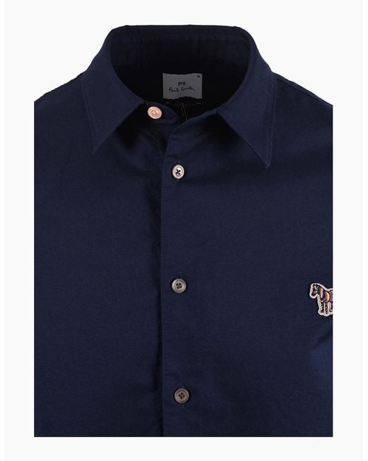 Paul Smith Blue Casual Fit Shirt for men