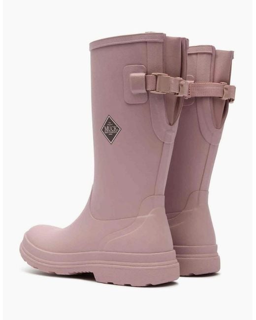Muck Boot Pink Rainscape Tall Wellingtons