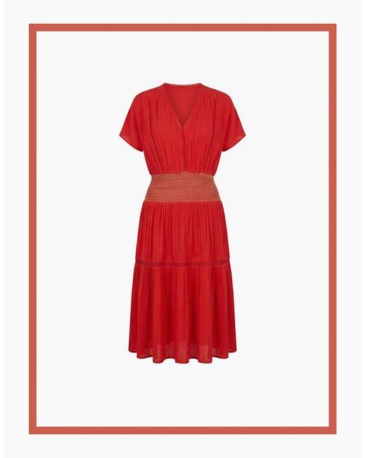 Nooki Design Red Fallon Summer Dress
