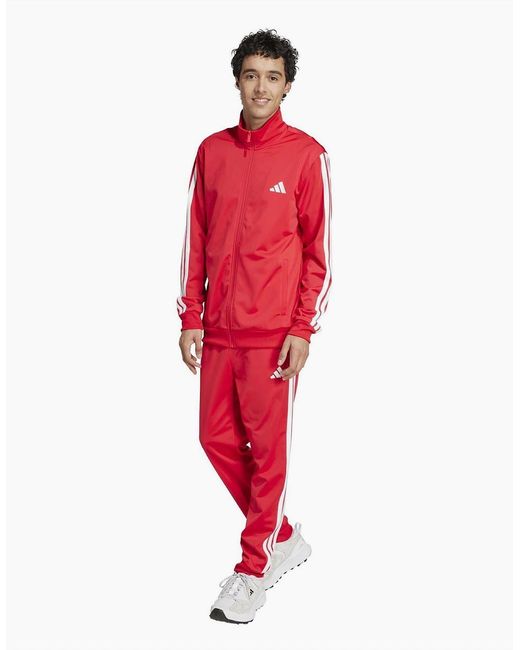 Adidas Red Full Tracksuit for men