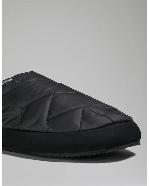 Berghaus Black Bothy 2.0 Synthetic Insulated Slippers for men