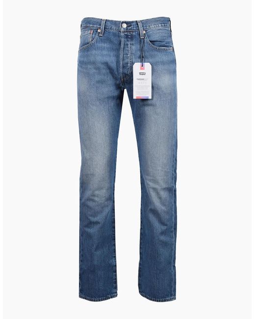 Levi's Blue Original Jeans 'You'Re A Star' Light Wash for men