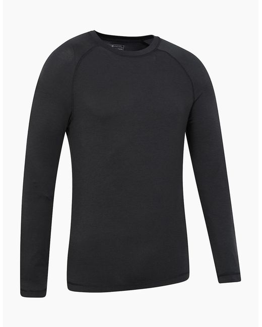 Mountain Warehouse Black Keep The Heat Thermal Top for men