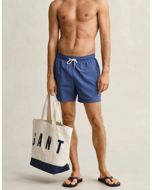 Gant Blue Swim Shorts for men