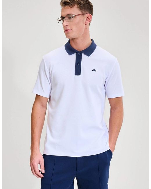 Ellesse Blue Vergo Polo for men