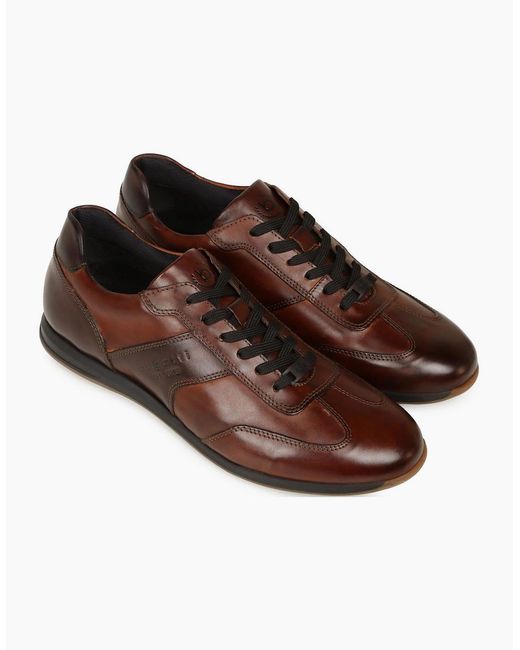 Bugatti Brown Mason Trainers for men