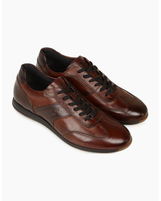 Bugatti Brown Mason Trainers for men