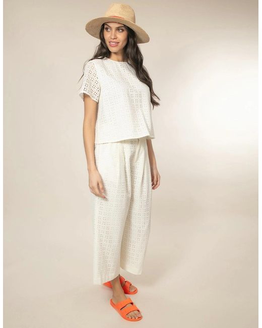 Nooki Design White Mayhew Top