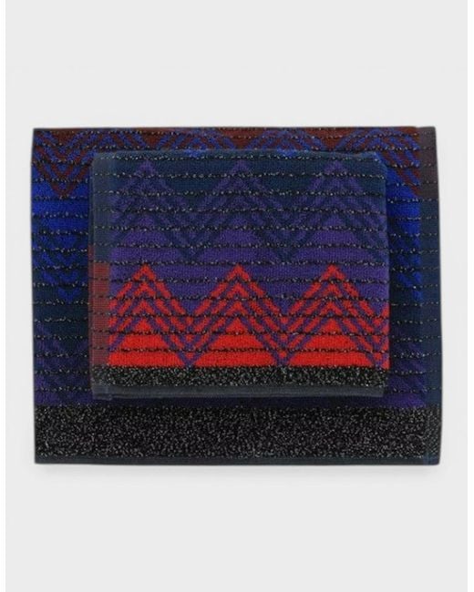 Missoni Blue Starlight Bath 2 Piece Towel Set Multi