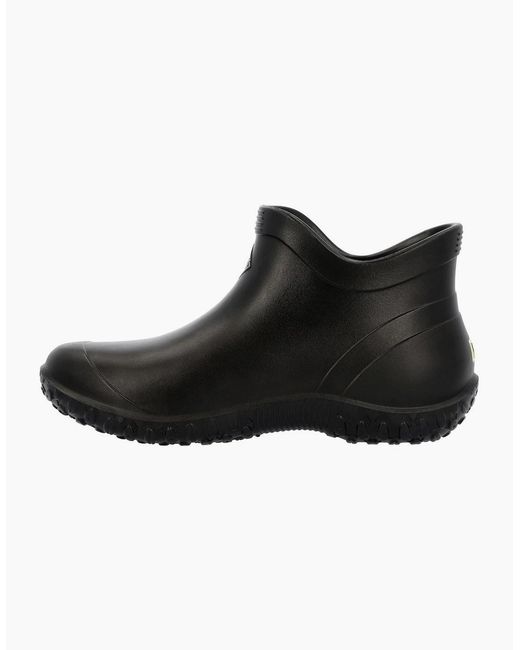 Muck Boot Black Muckster Lite Ankle Wellingtons for men