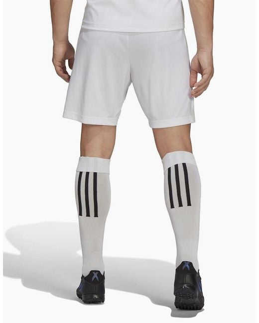 Adidas White Entrada 22 Shorts for men