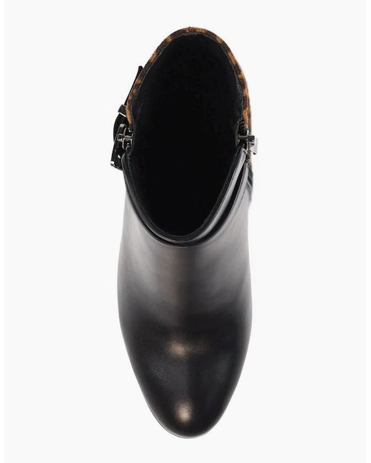 Lunar Black Shaw Ankle Boots