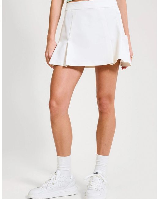 Ellesse White The Tailored Tennis Skirt
