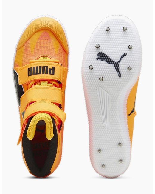 PUMA Metallic Evospeed Javelin 4 Ultraw Track Running Spikes for men