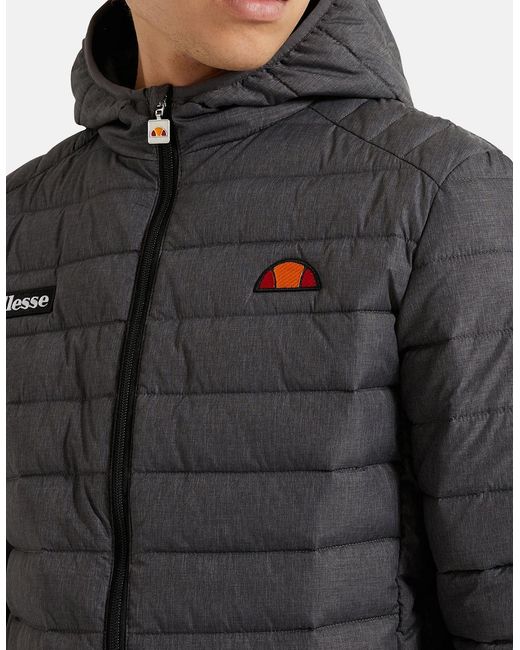 Ellesse Gray Lombardy Padded Jacket for men