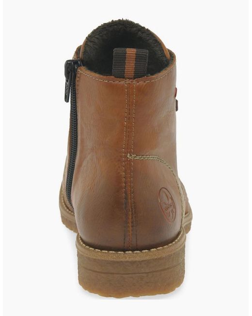 Rieker Brown Guide Ankle Boots