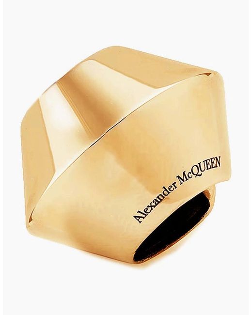 McQueen Black Ear Cuff