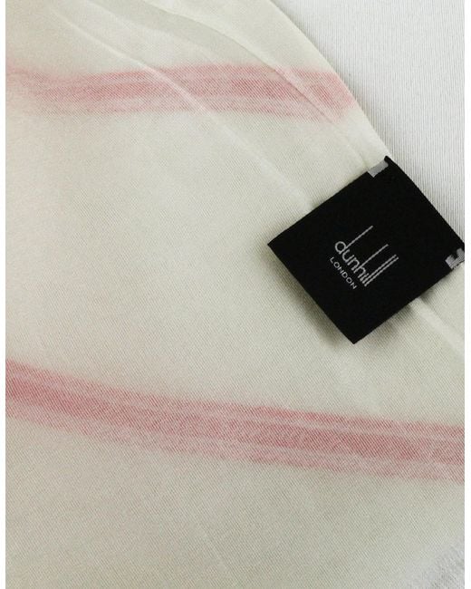 Dunhill White Scarf