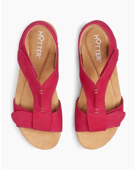 Hotter Pink Rysy Sandals