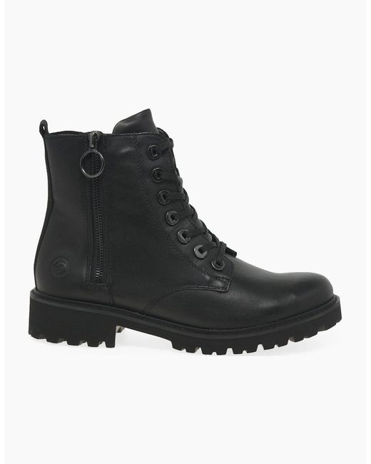 Remonte Black Boost Ankle Boots