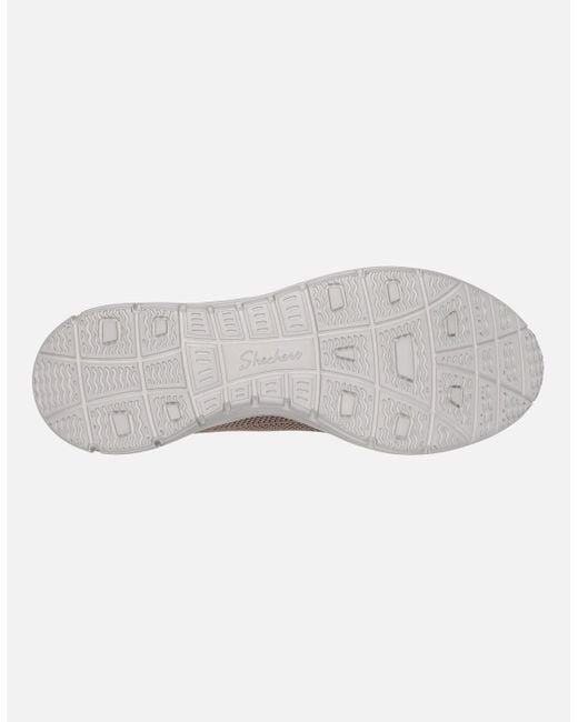 Skechers Gray Seager Believe It Textile Dark Taupe Trainers