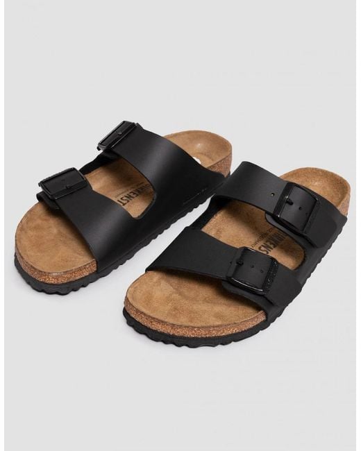 Birkenstock Arizona Brown Narrow Birko-Flor Sandals