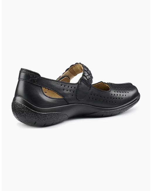 Hotter Black Quake Ii Mary Jane Shoes